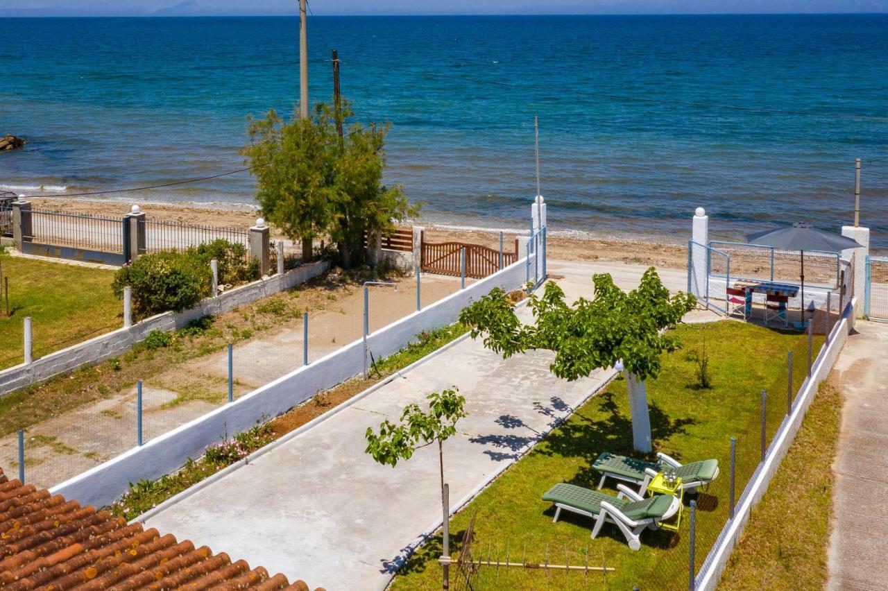 Vila Kiko, The Coastline House Kato Achaia Exteriér fotografie