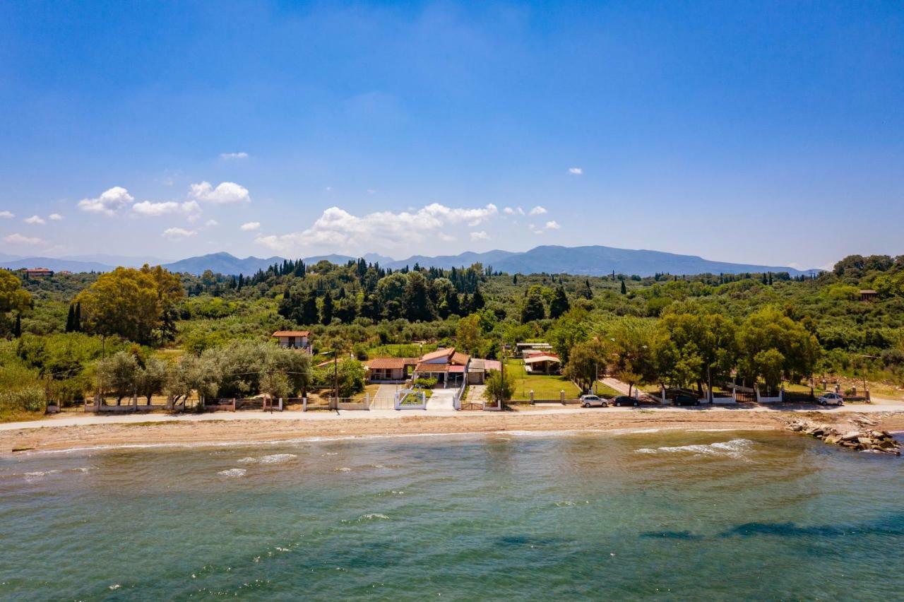 Vila Kiko, The Coastline House Kato Achaia Exteriér fotografie