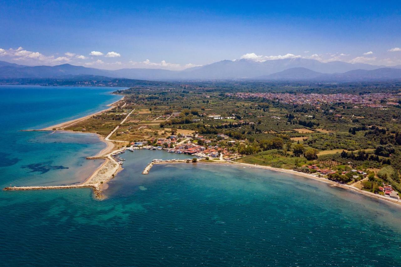 Vila Kiko, The Coastline House Kato Achaia Exteriér fotografie